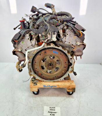   2003-2004 OEM Jaguar XJ8 XK8 4.2L V8 RWD Engine Long Block Assembly 83k