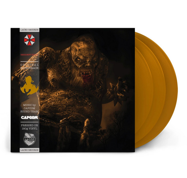 Саундтрек Обитель зла 5 Кружевной записи ограниченным тиражом 3х долгоиграющая Виниловая пластинка новая