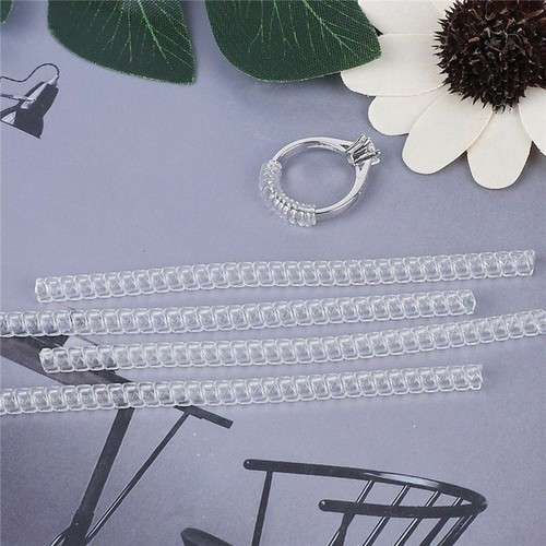4 Pcs Guard Tightener Resizing Tools Ring Size Spiral Base Bands Jewelry Finding - Picture 13 of 17