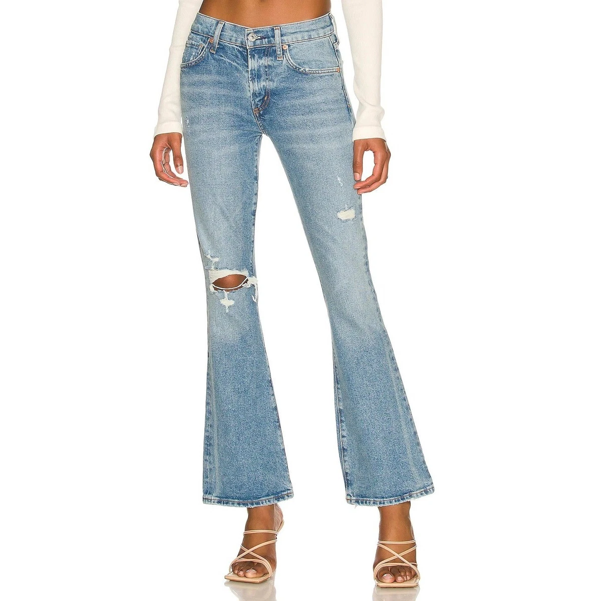 Citizens of Humanity Emannuelle Low Rise Boot Jeans in Meadow Size 28 New