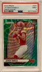 PSA 9 Panini Prizm Jayden Daniels Green Wave Prizm Rookie PSA 9. Mint