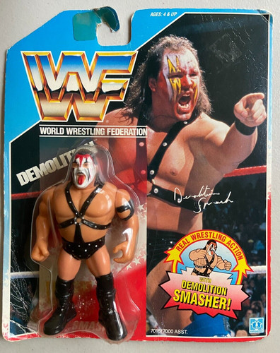 WWF Hasbro Series 1 Demolition Smash Wrestling Fig...