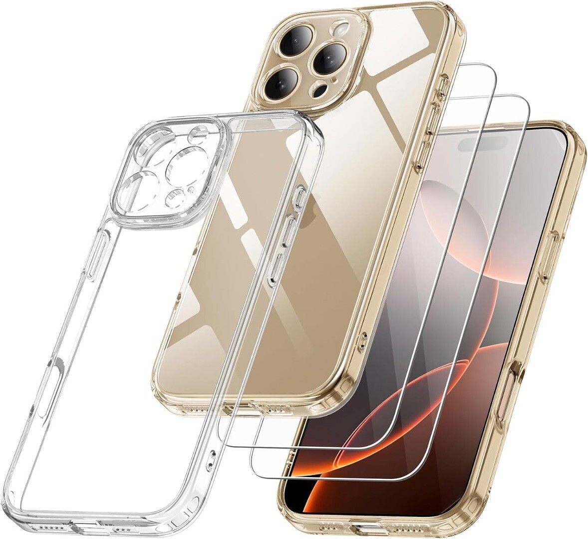 XTCASE Cover Magnetica per iPhone X/XS [Compatibile con MagSafe], Custodia Traslucido Opaco Posteriore con Supporto ad Anello Resistente ai graffi Antiurto Protettiva Case, Nero