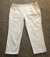 Terra  Sky Women's Cotton Comfort Un-Hemmed Jeans plus SIZE 22W NEW W/TAG