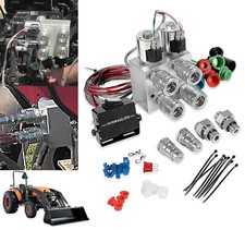 Scv Splitter Diverter Manifold Valve Kit Fits John Deere, Case, Kubota, Ford