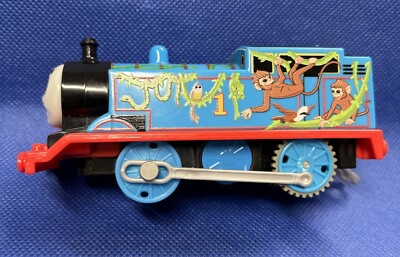 Thomas & Friends Trackmaster   Thomas Zoo Blue Monkey - Train Engine Motorized