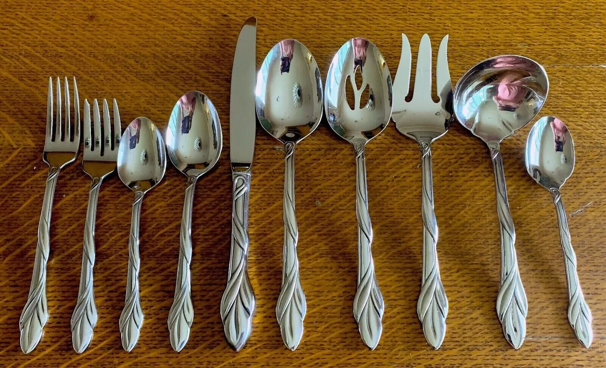 ONEIDA Eden GLOSSY FLATWARE SILVERWARE YOU CHOOSE PIECE CHOICE EXCELLENT