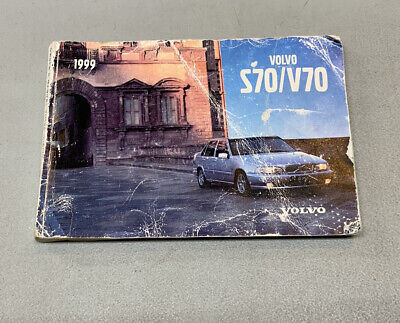 Volvo S70 V70 1999 Owner's Manual Book Owners Guide & Case Set TP4468