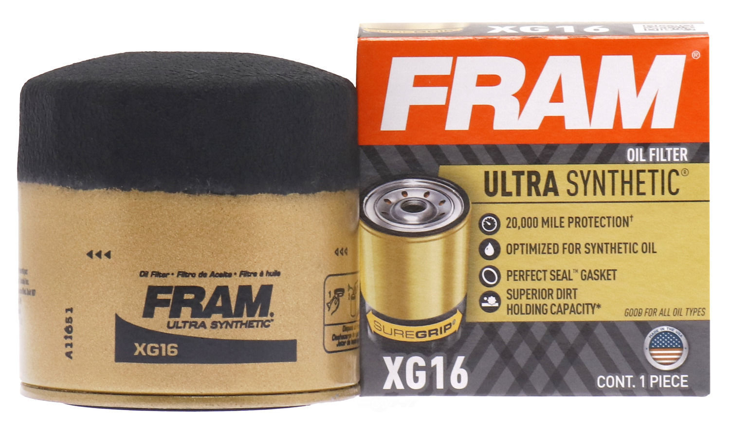 Premiumium Oil Filter   Fram   XG16
