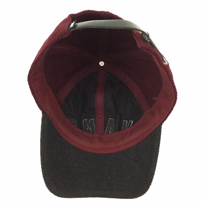 Vans Skateboard Patch Cap Wool Spell Out Script Logo 2-Tone