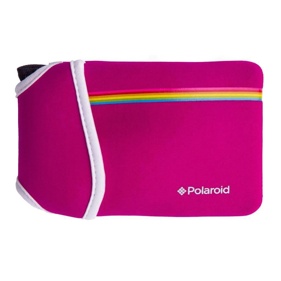 Bolsa de neopreno Polaroid para cámara instantánea Polaroid Z2300 (rosa) Foto 2 de 4