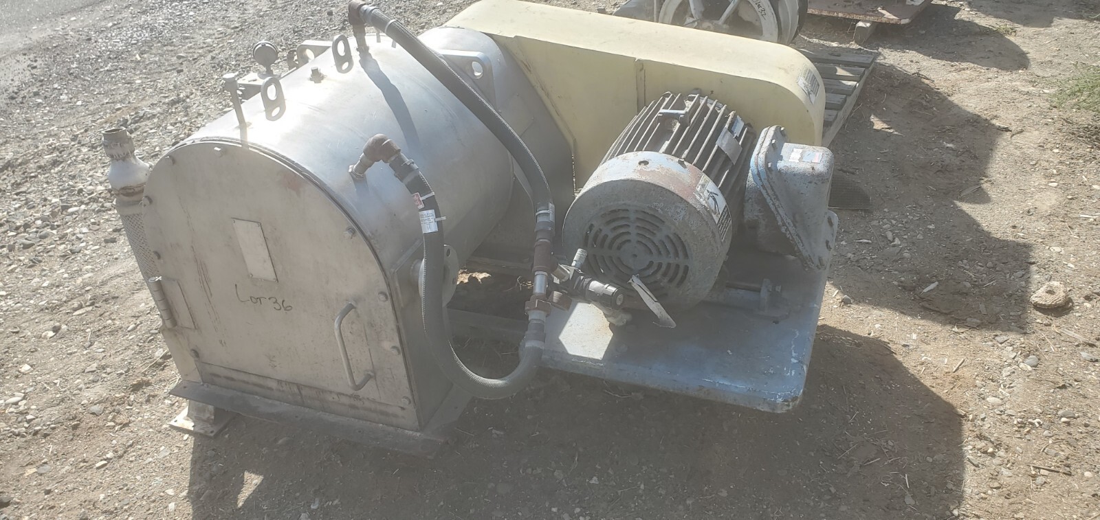 Tema Systems TS-400-F Decanter Centrifuge 2400-2800 rpm 30 HP 10 degree bowl ang - Picture 5 of 9