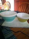 Vintage Charm Pyrex Bowls Set of 2- 6C-3C