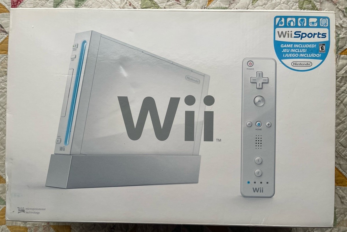 新品未使用　Nintendo Wii NINTENDO WII GAME CONSOLE WII SPORTS BUNDLE NEW | eBay