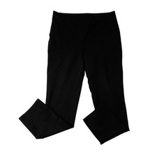 QUINCE Ultra Stretch Ponte Straight Leg Pants Classic Black size XL TALL