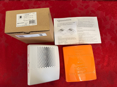 EST Edwards G4SWF Fire Alarm Speaker Wall White (NEW IN BOX)