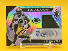 2022 Panini Phoenix Randall Cobb Veteran Patch Auto Memorabilia 31/50