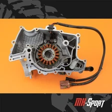 08-13 2009 Piaggio MP3 500 OEM Stator Generator Alternator Cover Case Assembly