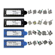 MIM MINI Orthodontic Brackets Dental MBT Roth 022 345w/h Hooks OC Metal Braces