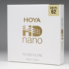 Hoya HD Nano CIR-PL CPL Circular Polarizing Filter 62mm