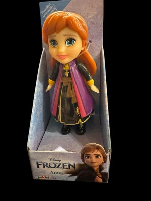 Disney s Frozen Mini Princess Anna Poseable Doll Action Figure Toy Jakks NIB!!