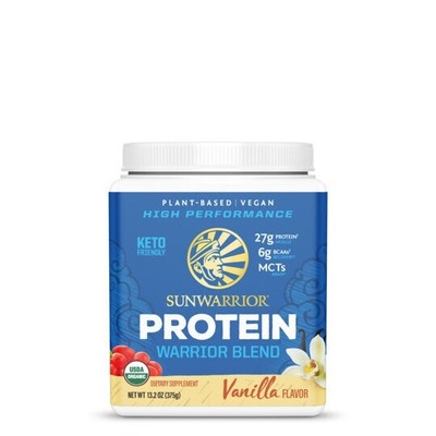 Sunwarrior Warrior Blend Organic, 375 g Dose, Vanilla