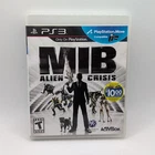 Men in Black: Alien Crisis (Sony PlayStation 3, 2012) - Complete CIB, TESTED