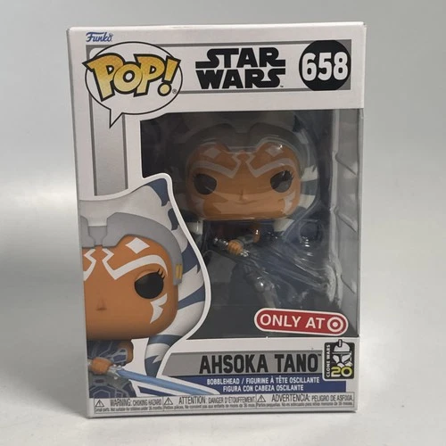 Funko Pop! Vinyl Ahsoka Tano #658 Star Wars Target Exclusive New Clone Wars 20
