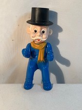 Vintage Oldman Driver Toy Driver Only Top Hat Scarf