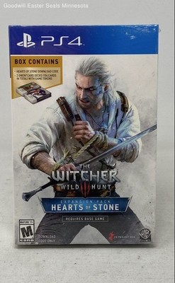 The Witcher 3: Wild Hunt Hearts Of Stone Expansion Pack For Sony PS4-Sealed