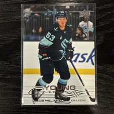 2025-26 Upper Deck Series 1 Jacob Melanson Young Guns #230 Rookie Kraken