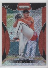 2019 Panini Prizm Red Mojo Prizm 20/299 Luis Ortiz #48 fm0