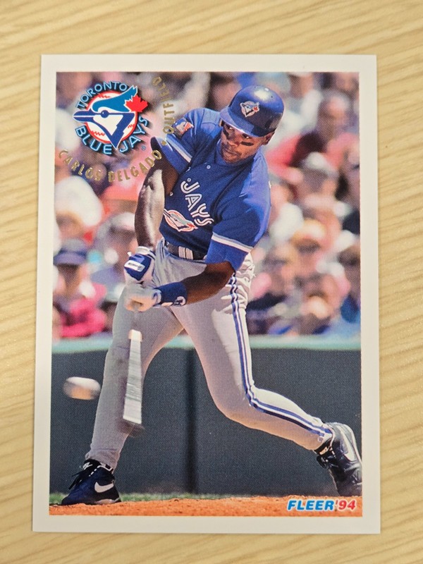 CARLOS DELGADO - 1994 Fleer ALL-ROOKIE TEAM Exchange - #M3 - NM-MINT