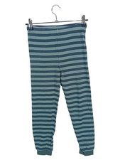 TCM Kinder Jogginghose Gr. 122/128 Grün Gestreift Baumwolle Komfortabel