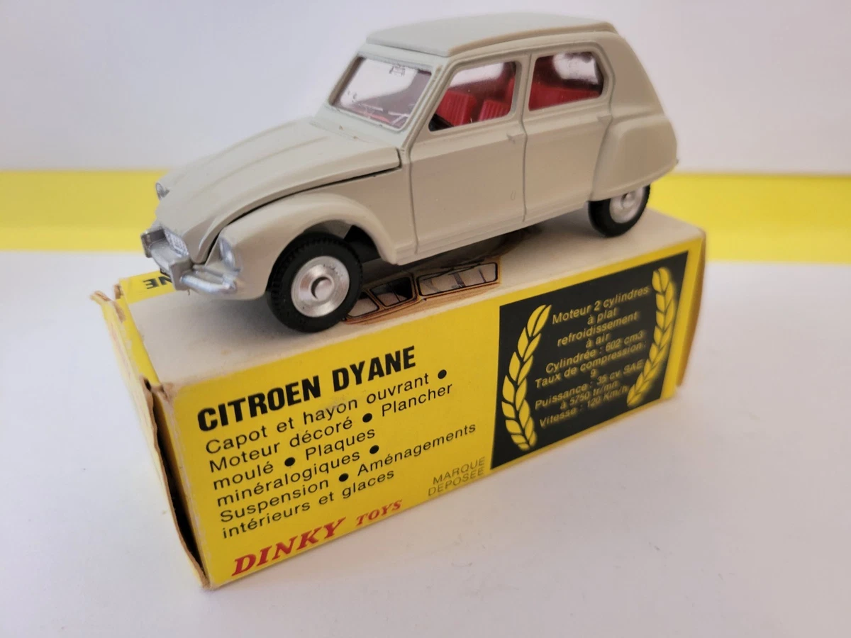 Citroën Dyane Dinky Atlas 1/43 - Blanche, En Boîte, Collection