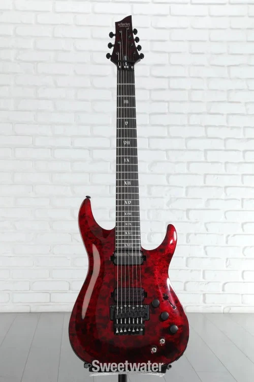 Schecter Red Electric Guitars for sale | eBay