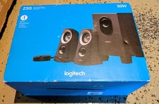 Logitech Z313 2.1 Multimedia Speaker System with Subwoofer, 50 Watt. New Seal