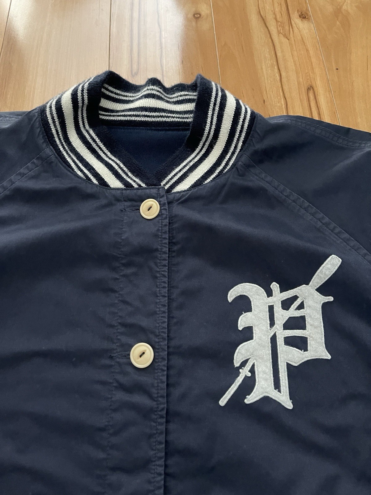 FILA Polo Ralph Lauren P Patch Canottaggio Varsity Giacca Reversibile XXL