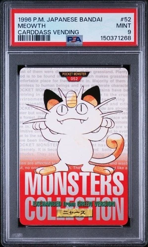 Meowth PSA 9