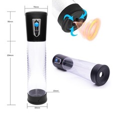 2026 Electric Vacuum Penis Pump Rechargeable Male Men Penis Enlarger Growth Pump