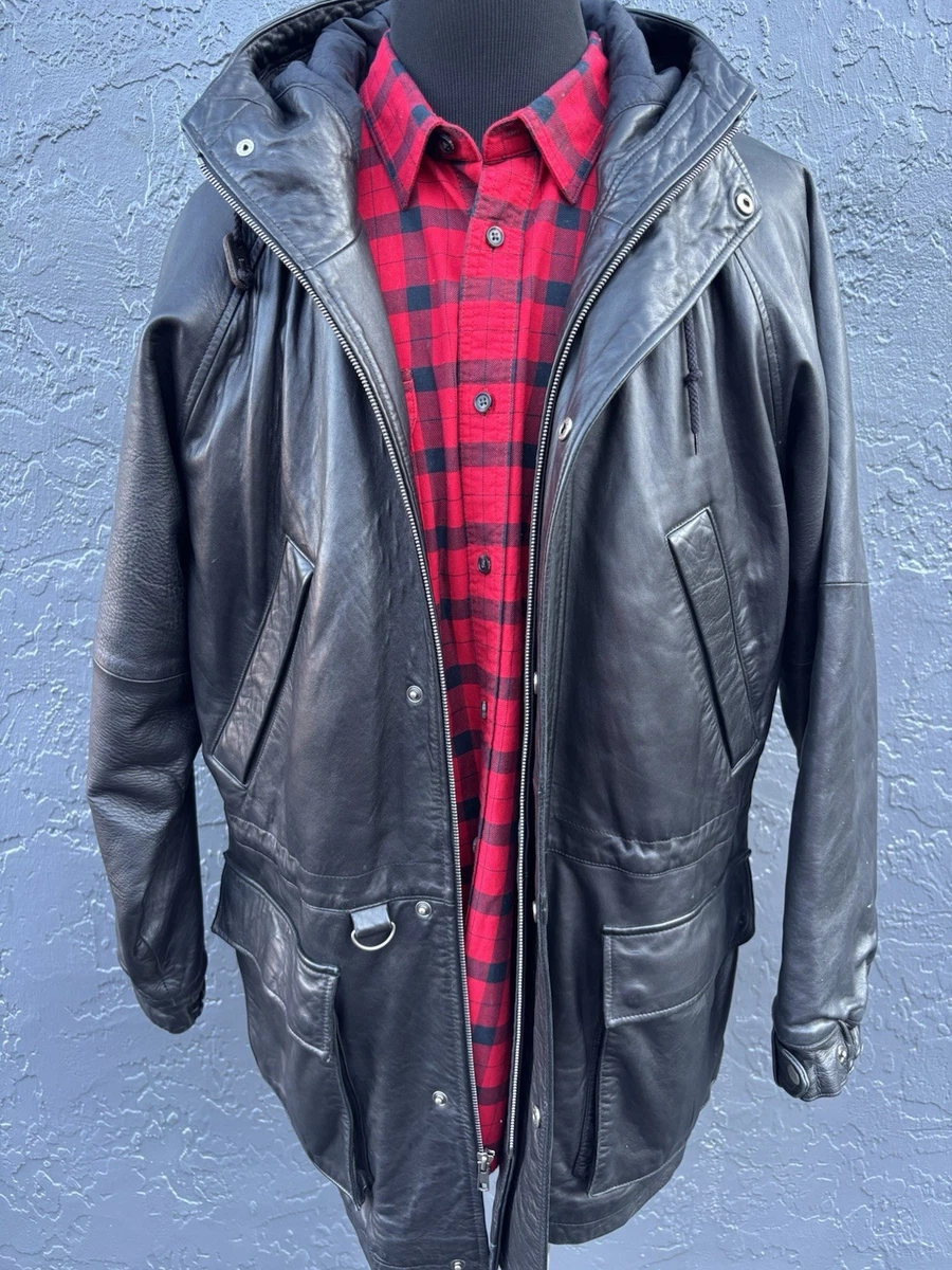 Polo Ralph Lauren Leather Black Coats & Jackets for Men for sale