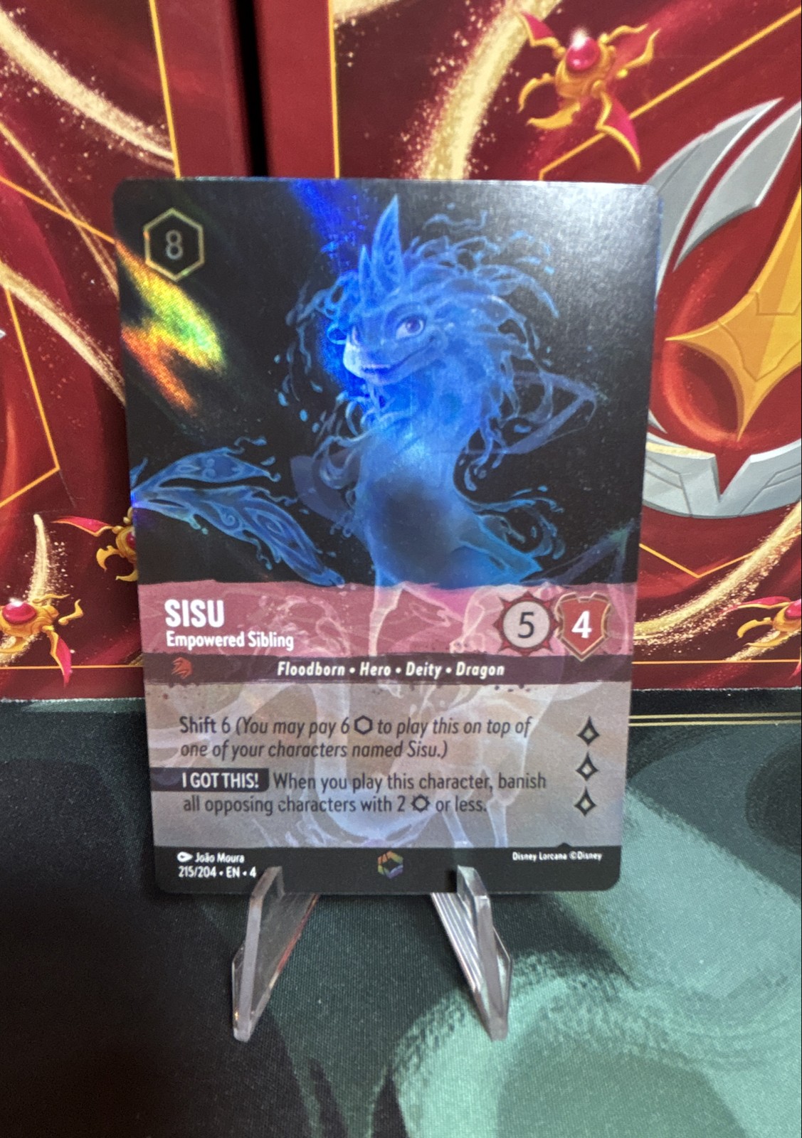 Sisu - Empowered Sibling (Enchanted) 215/204 Ursula's Return Holo