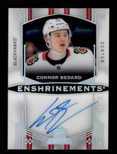 2024-25 THE CUP HOCKEY CONNOR BEDARD ENSHRINEMENTS AUTOGRAPH 24/25