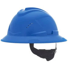 Msa Safety 10215830 V-Gard C1 Full Brim, Vented, Fas-Trac Iii, Type 1, Class C,