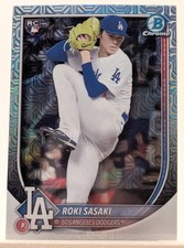 2025 Bowman - Roki Sasaki #12 Chrome Mojo Refractor (RC)