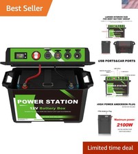 Power Center with USB and Anderson Plug, Group 24-31 12V Waterproof Smart for...