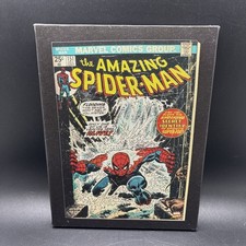 Marvel Comic Book Cover Canvas Wall Art 6.5" x 8.5" The AMAZING SPIDER-MAN