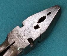Antique Kraeuter & Co.  1841-10" Button's Pattern Pliers ca. 1910 to 1921 USA
