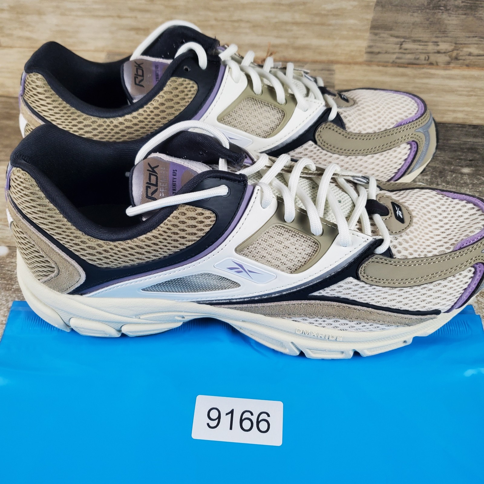 Reebok Premier Trinity KFS Mens Shoes Sz 10 Running Vintage Chalk Mushroom thumbnail 12