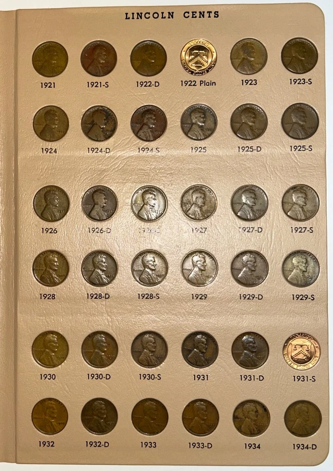 1909-2006 Lincoln Cent Penny Set Collection 244 Coins in Dansco Album Missing 5 - Image 2 of 4